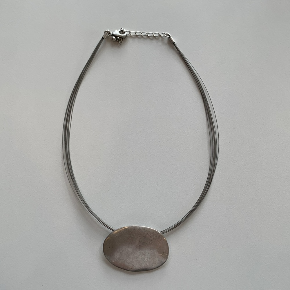 Premier Designs Silver Metal Necklace - Picture 2 of 8